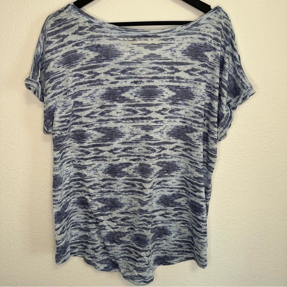 Faded Glory Blue Patterned T-Shirt – Women’s XXL - Picture 4 of 5